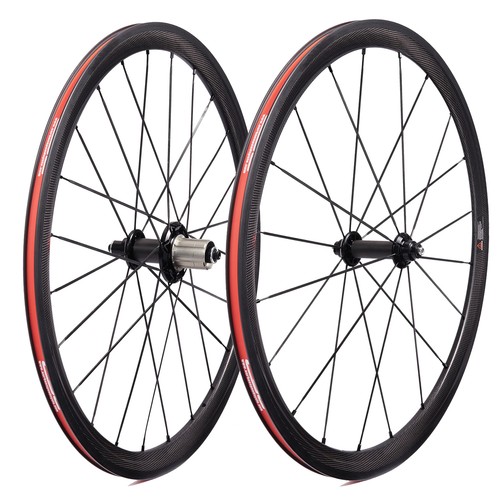 Set ruote fibra carbonio - set,