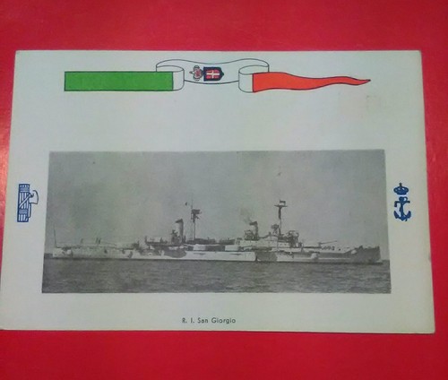 Postcard ship regio cruiser - regio,