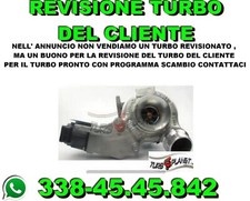 TURBINA TURBOCOMPRESSORE TF035 49135-05895 BMW 120d 320d 520d x1 x3 REVISIONATO