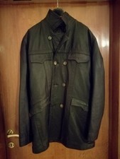 Giaccone invernale pelle nero