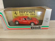Box Modellino 1/43 - Ferrari 250 LM 1964 Rosso