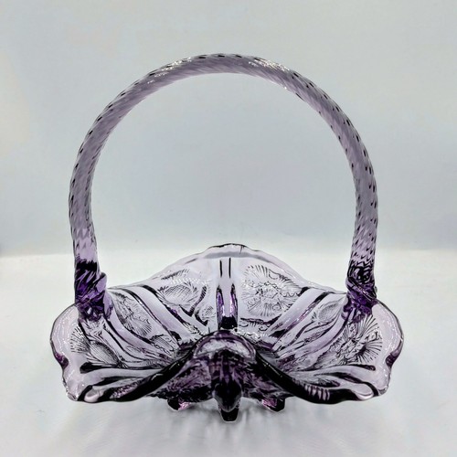 Vintage fenton cesto cardo - cesto,