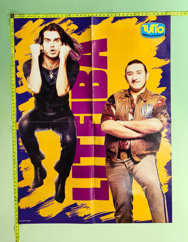 Poster litfiba original - litfiba,