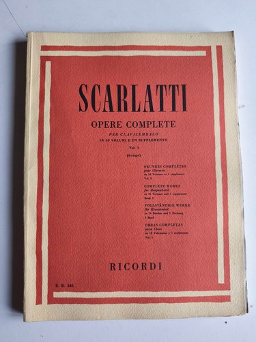 Scarlatti opere complete per - scarlatti,