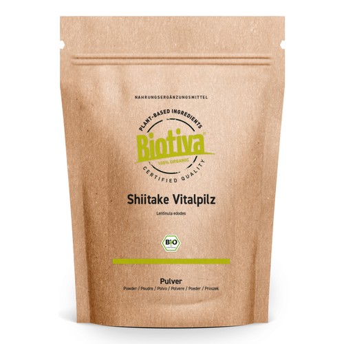 Shiitake polvere 125g - polvere,
