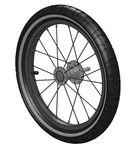 Croozer dog cargo - croozer, ruota