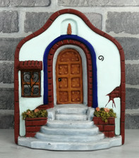 PORTA IN CERAMICA ARTIGIANALE - FIRMATA FAREL - PORTOGALLO/SPAGNA - 25X19X9 CM