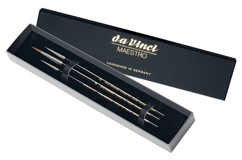 Set pennelli martora - set,