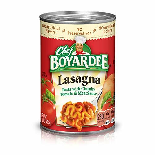 Chef boyardee lasagne - chef,