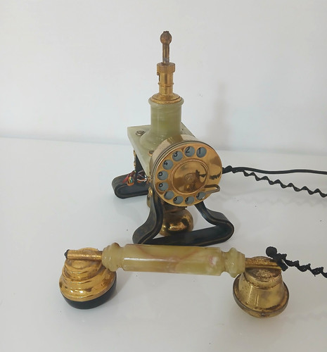 Telefono vintage onice - telefono,