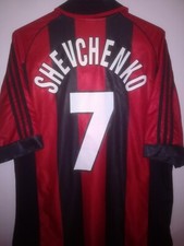 AC MILAN 1998-1999 Shevchenko 7 camiseta shirt trikot maillot maglia
