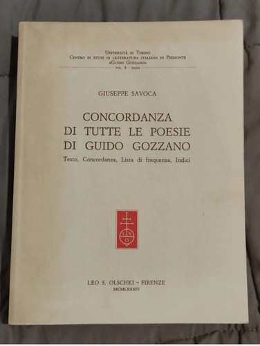 Concordanza tutte poesie - le,