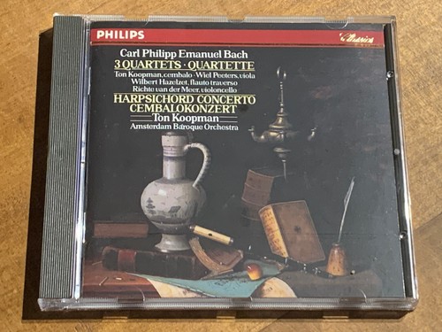 Bach 3 quartets - c.p.e.,