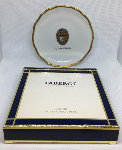 Piatto uovo faberge limoges - uovo,