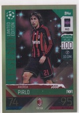 Topps Match Attax Champions 22/23 CC 13 Andrea Pirlo Edizione Limitata Natale