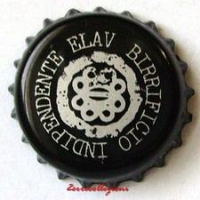 TAPPO a corona beer birrificio ELAV ITALIA crown bottle caps kronkorken chapas