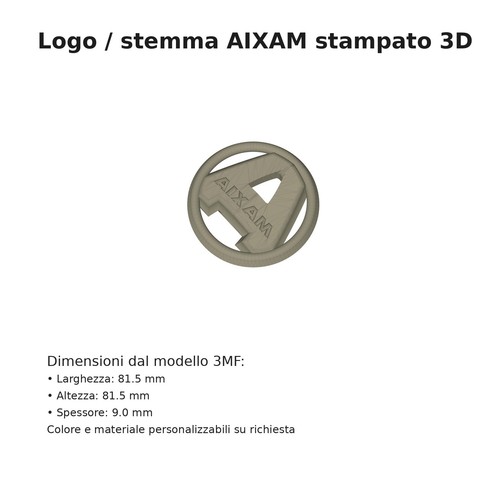 Logo fregio stemma aixam - fregio,