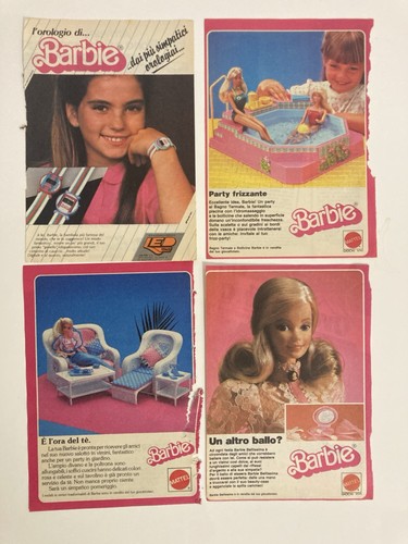 Pubblicità barbie anni - barbie,