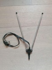 Vecchia Antenna Per Televisore D'epoca TV A Doppio Sfilo Completa