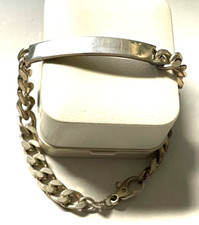 Bracciale solido in argento