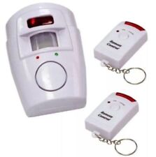 ANTIFURTO ALLARME CON SENSORE SIRENA 105 DB 2 TELECOMANDI CASA UFFICIO NEGOZIO