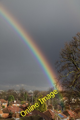 Photo 6x4 rainbow over - 6x4,