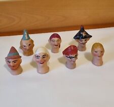 TESTE (n. 7)  di BURATTINI in cotto