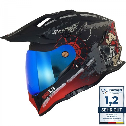 Casco enduro broken head road - enduro,