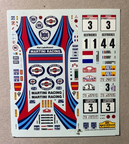 Racing decal lancia - 43,