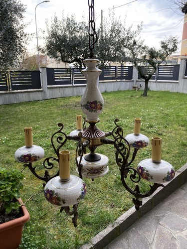 Lampadario antico - lampadario,