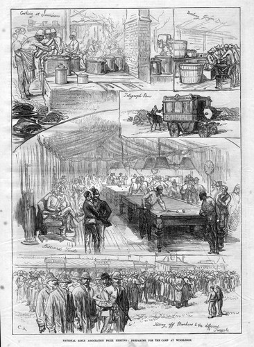 Rifle association preparing - association,