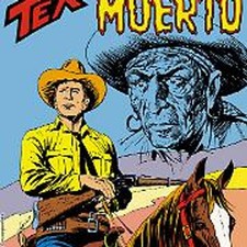 Tex - El muerto - Targa in Metallo