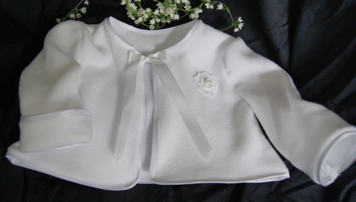 Giacca battesimo bolero - /,