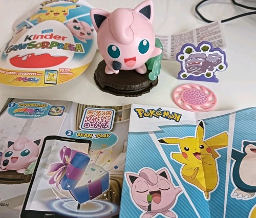 Jigglypuff sorpresa kinder - jigglypuff,