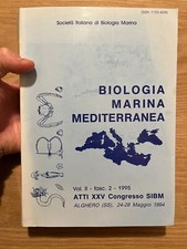Biologia Marina Mediterranea Vol. II - fasc. 2 - 1995 - ATTI XXV CONGRESSO SIBM