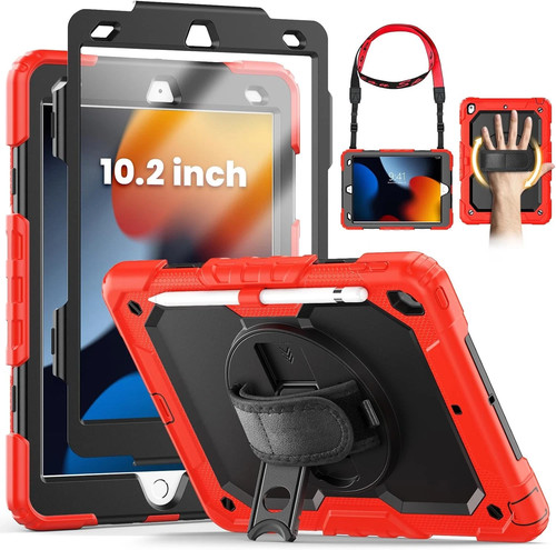 Custodia rossa ipad - custodia, 9a/8a/7a