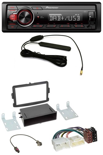 Pioneer mp3 dab 1din aux - pioneer,