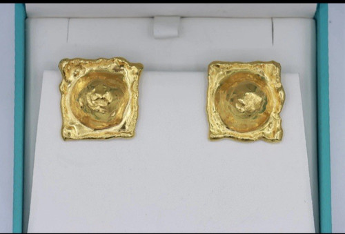 Orecchini jean mahie oro - orecchini,