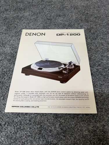 Originale denon dp 1200 - denon, dp-1200