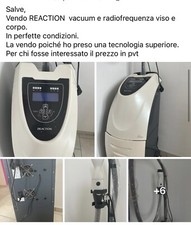 radiofrequenza viso e corpo Reaction Viora In Perfette Condizioni
