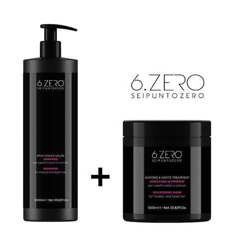Zero post color - post, shampoo