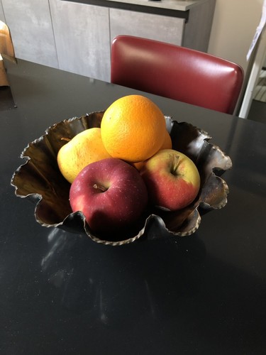 Centrotavola portafrutta rame - centrotavola,