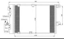 CONDENSATORE RADIATORE ARIA