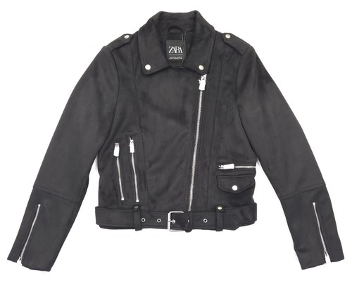Giacca motociclista zara nera - motociclista,