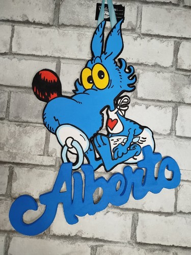 Fiocco nascita lupo alberto - fiocco,