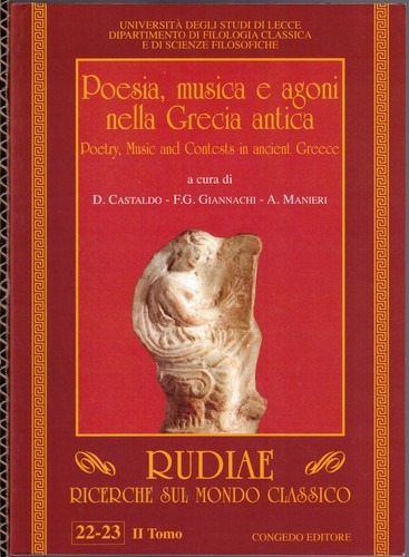 Poesia musica agoni nella - musica,