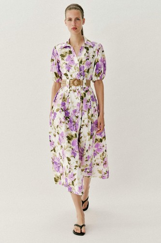 Abito midi zara multicolore - midi,