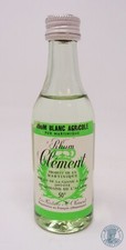 Miniature / Mignon Rhum Blanc Agricole CLEMENT (b)