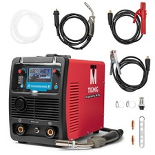 TIGMIG Saldatrice SINERGICA Inverter 220A DC MIG/MAG + FLUX (Filo Animato) + MMA