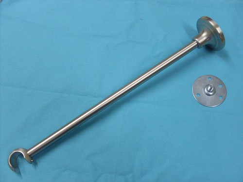 Supporto bastone tenda acciaio - supporto,
